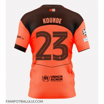 Barcelona Jules Kounde #23 Tricou Fotbal Replică 2025-26 Barbati Treilea